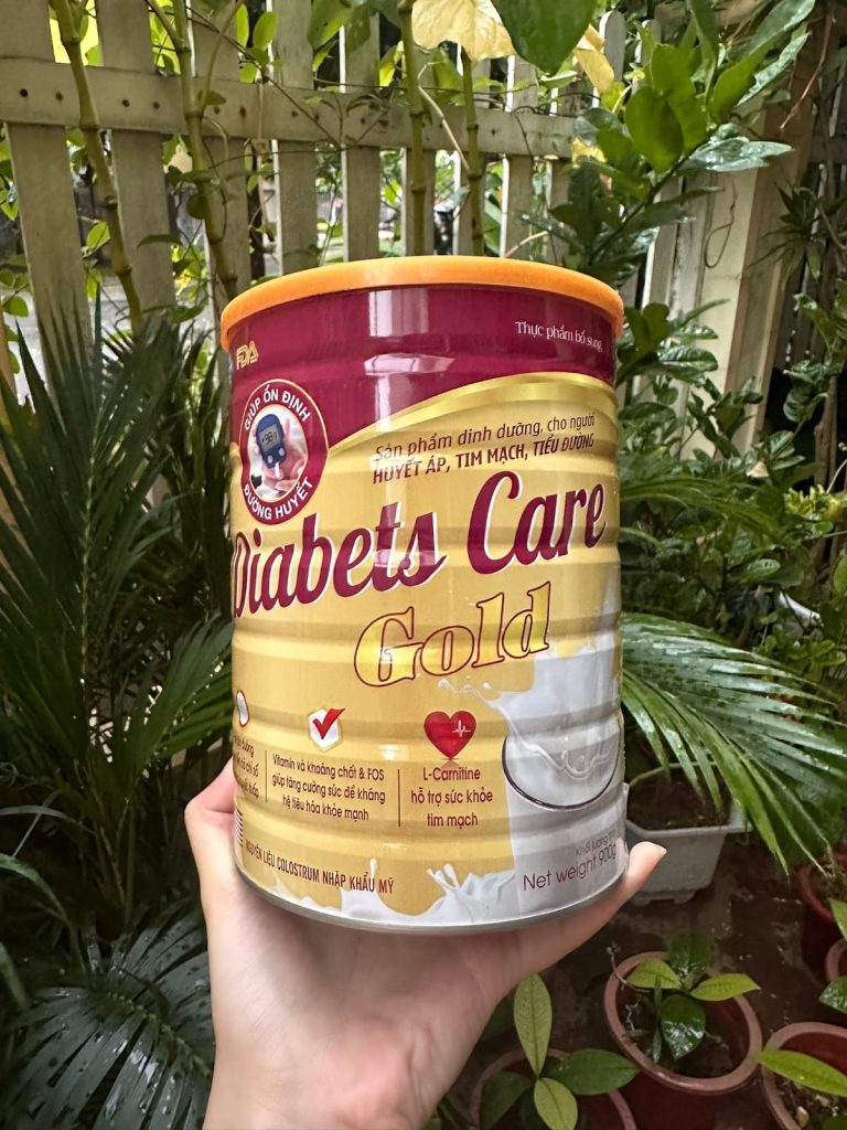 sữa diabets care giải pháp cung cấp vitamin và khoáng chất cho người tiểu đường, huyết áp, tim mạch