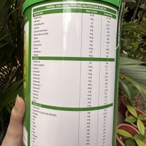 Dưỡng chất trong sữa hạt Obisure hoạt huyết dưỡng não ăn ngon ngủ ngon lon 900g check mã vạch